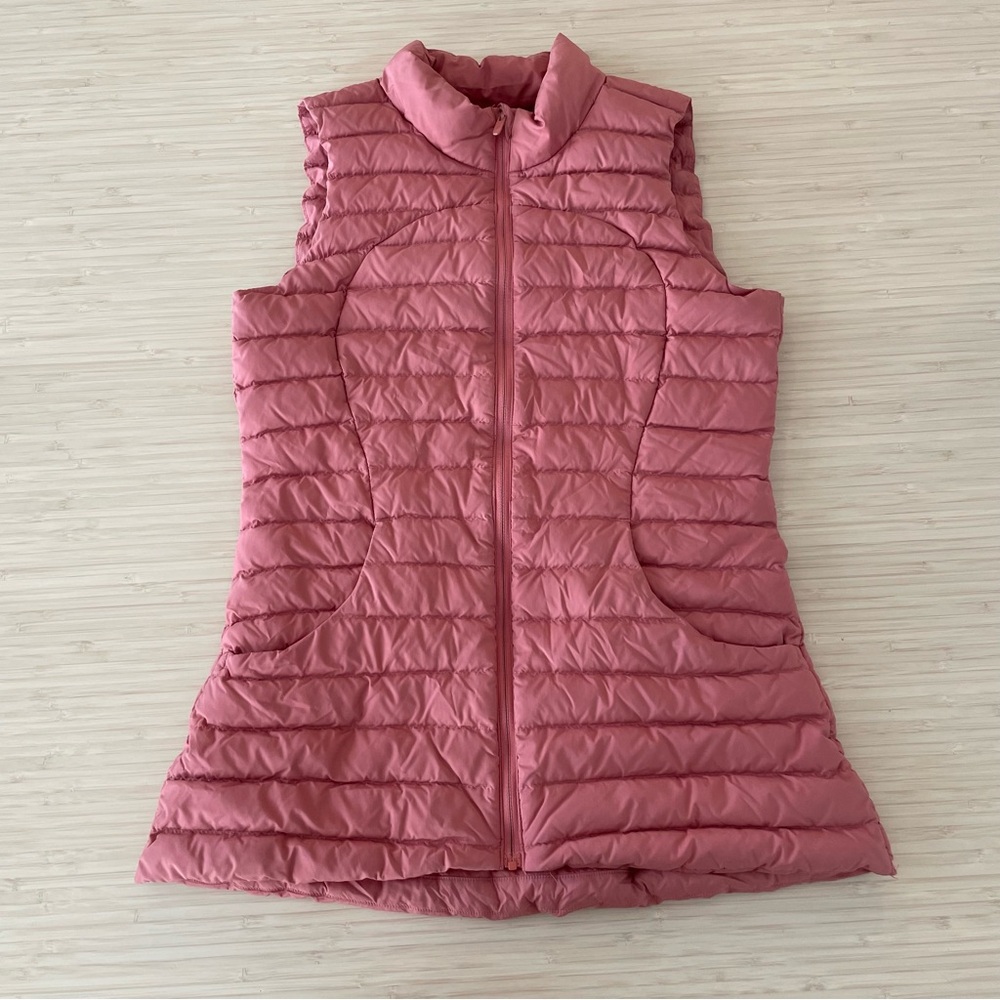 Lululemon Athletica Pink puff Quilted Vest 4